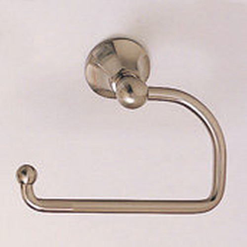 Ginger 609/PN Single Post Toilet Paper Holder in Polished Nickel