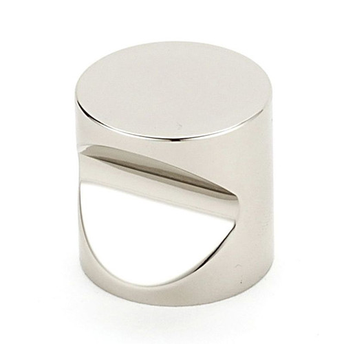 Alno Contemporary I A823-34-PN Knob Modern 3/4-in in Polished Nickel