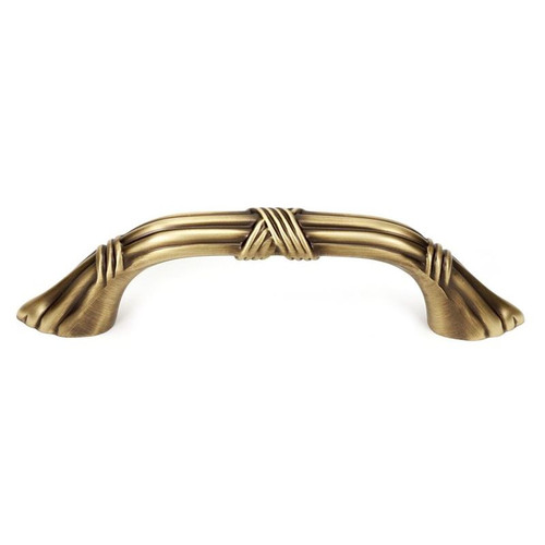 Alno Ribbon & Reed A881-3-AEM Pull Traditional in Antique English Matte