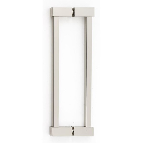 Alno Contemporary II G718-8-PN Back-to-Back Pull Modern in Polished Nickel