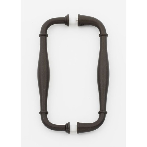 Alno Charlie's Collection G726-6-CHBRZ Back-to-Back Pull Traditional in Chocolate Bronze