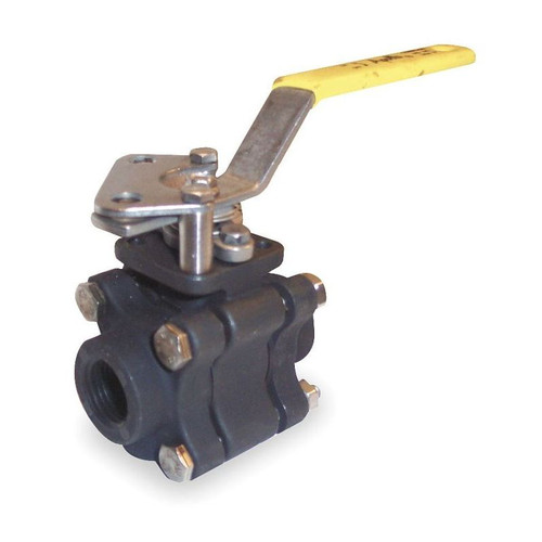 CS Ball Valve, Inline, Socket, 3/4-in