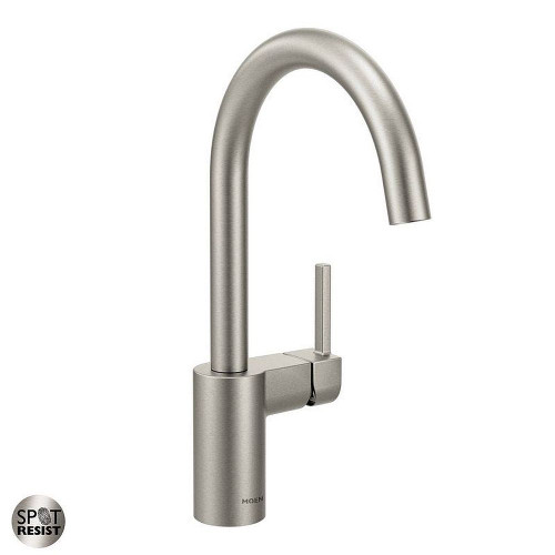 Moen 7365SRS Single Handle Kitchen Faucet in Spot Resist Stainless