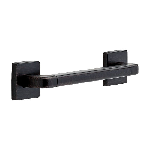 Angular Modern Deocorative ADA Grab Bar - 12in in Venetian Bronze