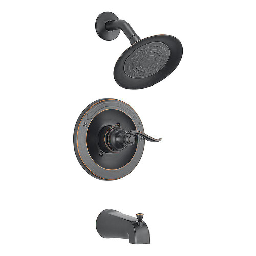 Bath and Shower Trim with Monitor Technology in Oil Rubbed Bronze