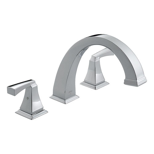 Delta T2751 Roman Tub Filler in Polished Chrome