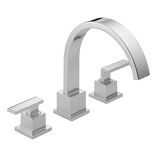Delta T2753 Roman Tub Filler in Polished Chrome