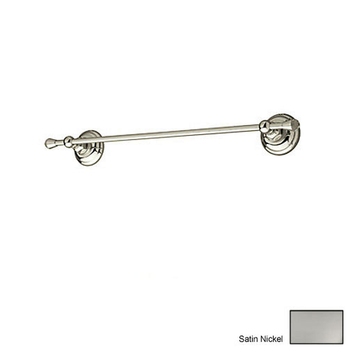 Rohl A1486CSTN 24in Towel Bar in Satin Nickel
