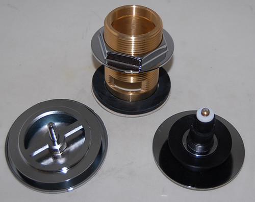 Brass Drain and Of For Abf in Polished Chrome