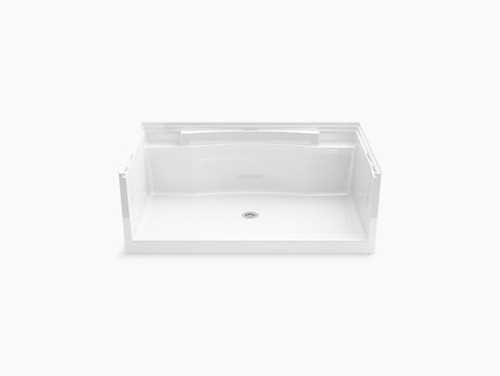 Sterling 72291100-0 Shower Base 36-in L x 60-in W with Center Drain in White