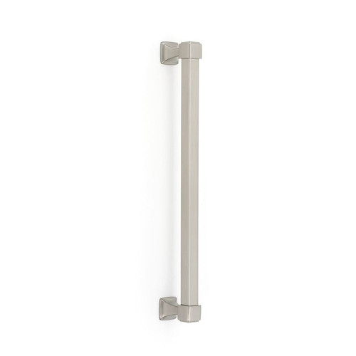 Alno D985-12-SN Cube Appliance Pull Modern in Satin Nickel