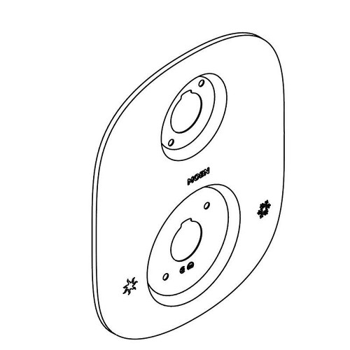 Moen 135149ORB Escutcheon in Oil Rubbed Bronze