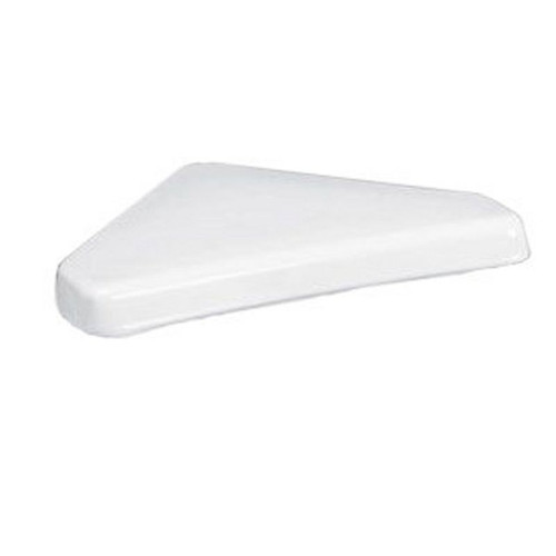 Triangle Tank Lid Cover in White