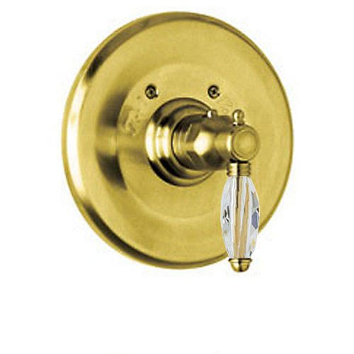 Thermostatic Shower Valve Trim in Inca Brass