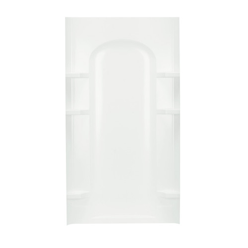42-in x 72-1/2-in Shower Back Wall in White
