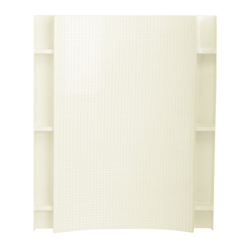 60-in x 36-in Shower Back Wall in Biscuit