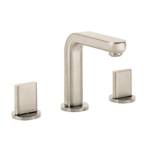 Hansgrohe 31063821 Metris S Bathroom Faucet Widespread Faucet with Knob Handles in Brushed Nickel