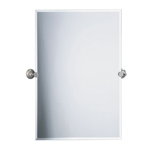 Rectangular Mirror in Polished Nickel