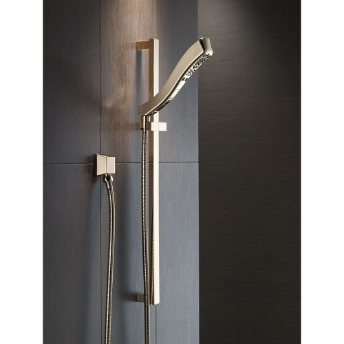 H2Okinetic 4-Setting Slide Bar Hand Shower in Brilliance Polished Nickel