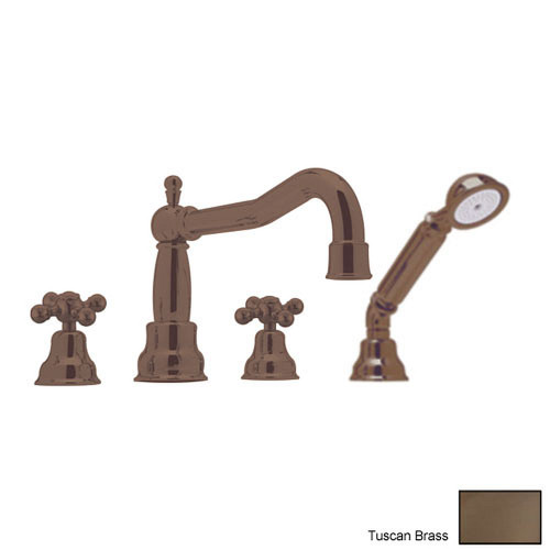 Roman Tub Faucet in Tuscan Brass