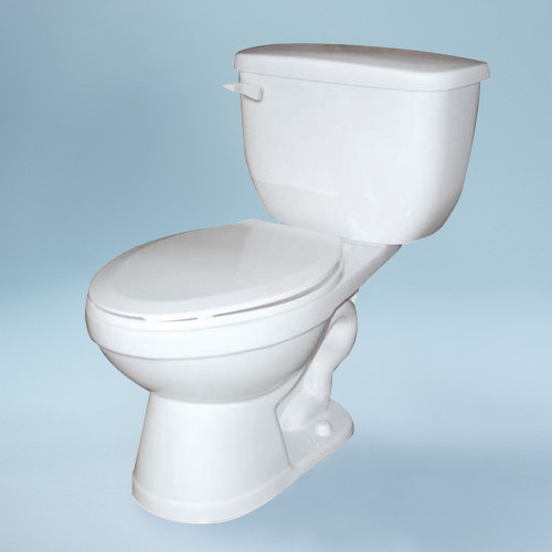 Madison Round Front Toilet Bowl, White