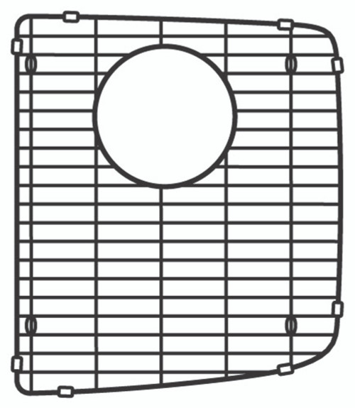 14.5-in x 12.375-in Stainless Steel Sink Grid