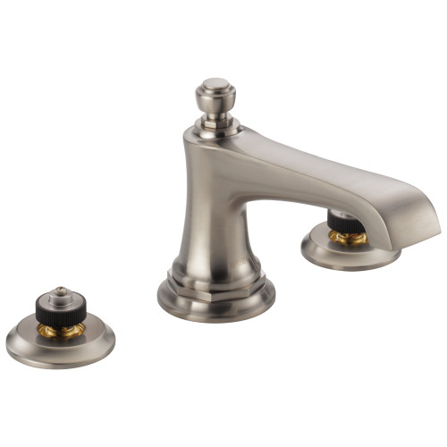 Brizo 65360LF-NKLHP Rook Widespread Lavatory Faucet Less Handles in Luxe Nickel Finish, 1.5gpm Flow Rate
