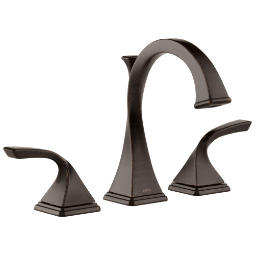 Brizo 65330LF-RB-ECO Virage Widespread Lavatory Faucet in Venetian Bronze Finish, 1.2gpm Flow Rate