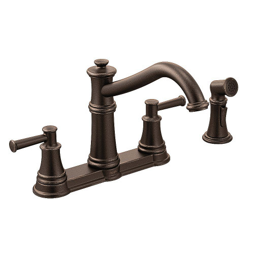 Oil Rubbed Bronze Two-Handle Kitchen Faucet