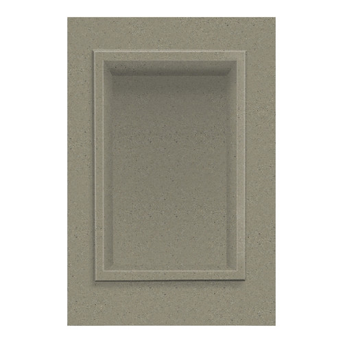 7-1/2-in x 11-in Recessed Shampoo Caddy in Peppered Sage