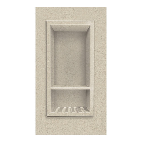 7-1/2-in x 15-in Recessed Shampoo Caddy in Desert Earth