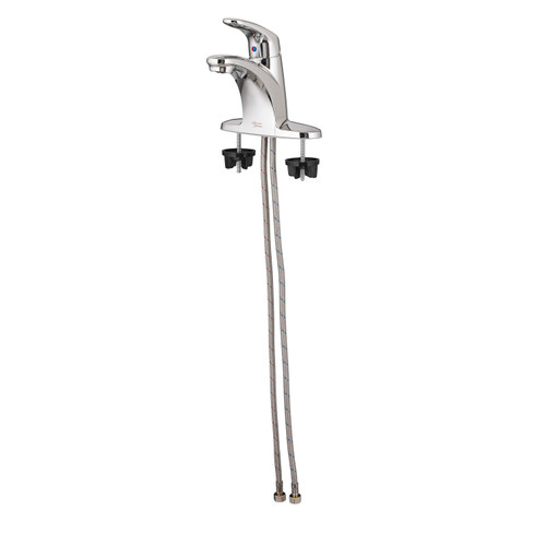 1-Handle Centerset Bathroom Faucet without Drain in Polished Chrome