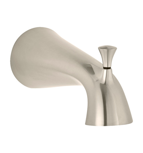Patience Slip-on Diverter Tub Spout in Brushed Nickel