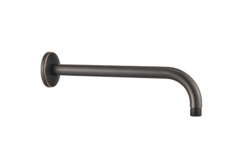 12" Wall Mount Right Angle Shower Arm in Legacy Bronze