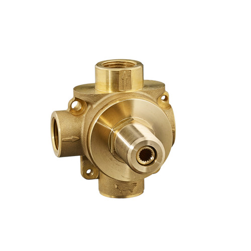 2-Way In-Wall Diverter Valve Body with Shared Functions