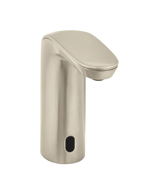 0.35 GPM Battery Powered Bathroom Faucet in Brushed Nickel