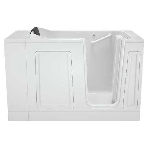 30-in. x 51-in. Walk-In Air Spa and Whirlpool Massage Bathtub with Right-Hand Drain in White