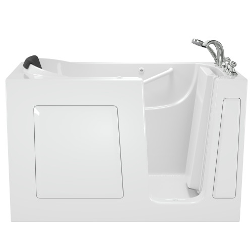 American Standard 3060.109.ARW 30-in. x 60-in. Walk-In Air Spa Bathtub with Right-Hand Drain and Tub Faucet in White