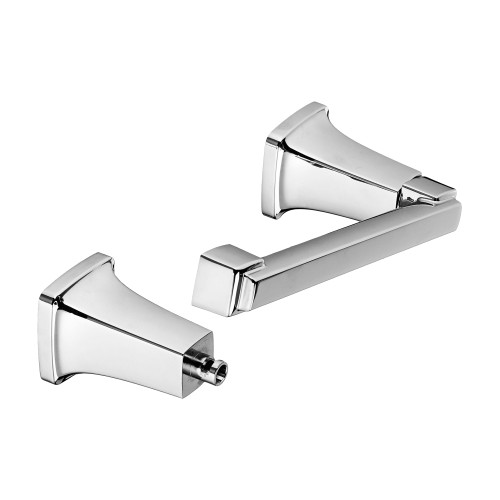 Pivoting Toilet Paper Holder in Polished Chrome