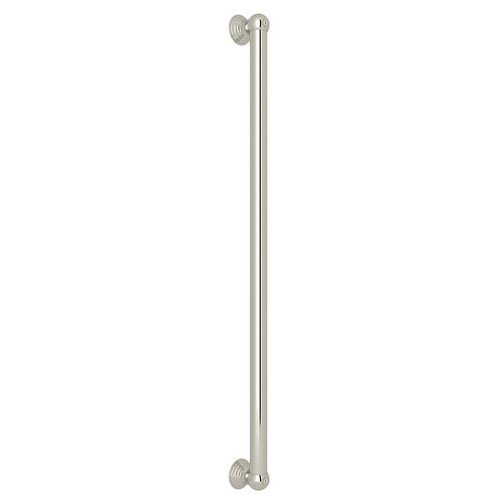Rohl 1262PN 36-in Decorative Grab Bar in Polished Nickel