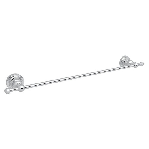 Rohl A1484LIAPC 18-in Single Towel Bar in Polished Chrome