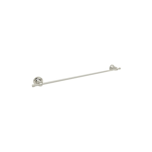 Rohl A1486IWPN 24-in Single Towel Bar in Polished Nickel