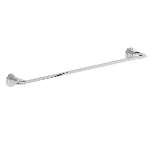 Rohl U.6142APC 30-in Wall Mount Single Towel Bar in Polished Chrome