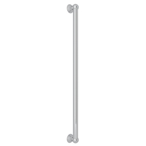 Rohl 1262APC 36-in Decorative Grab Bar in Polished Chrome