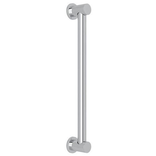18-in Decorative Grab Bar in Polished Chrome