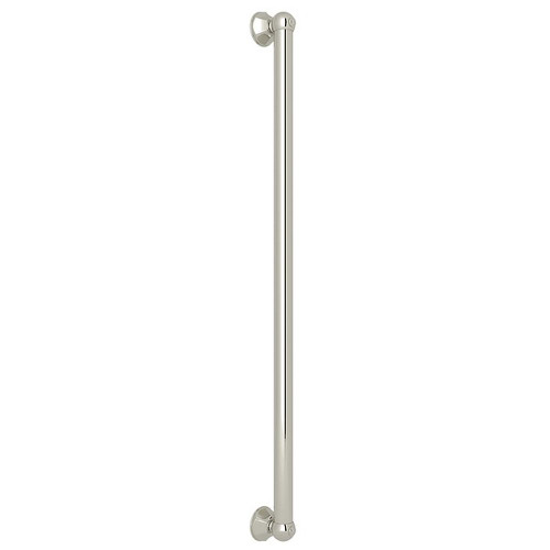 36-in Palladian Decorative Grab Bar in Polished Nickel