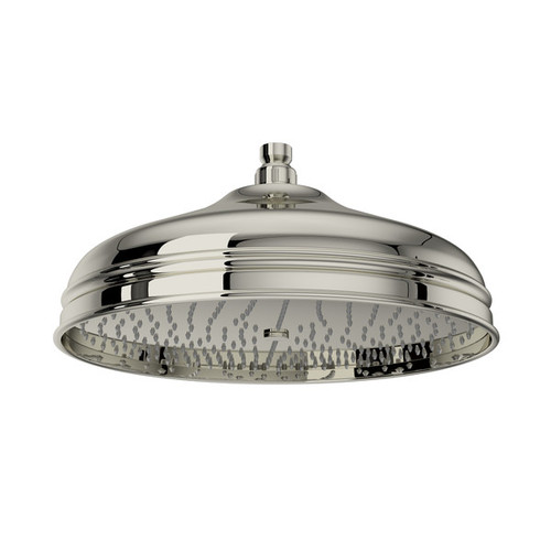 Rohl 1047/8PN 12-in Rain Showerhead, Polished Nickel
