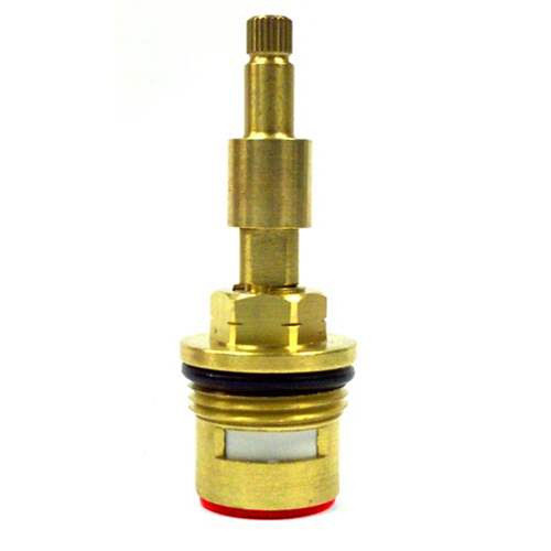 Old Style 3/4" Wall Mounted Volume Control Cartridge Valve with Hot Counterclockwise Opening