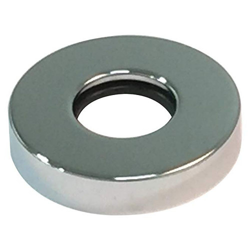 Spa Shower Modern Style Escutcheon in Polished Chrome