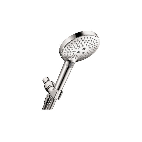 Hansgrohe 04542000 Raindance Select S 2.5 GPM 3-Jet Handshower Set 120, In Chrome
